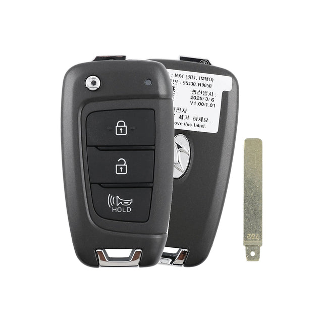 2021-2024 Hyundai Tucson | 3-Button Remote Flip Key - Refurbished