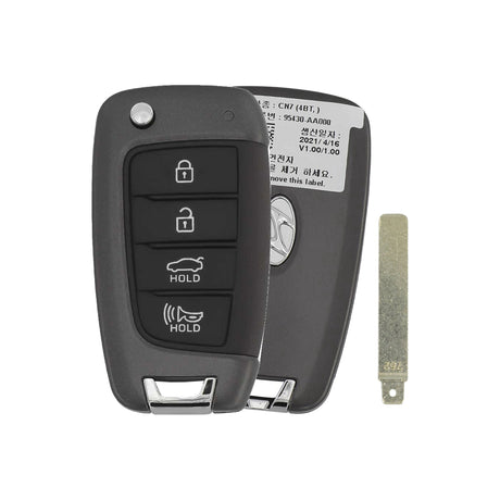 2021 Hyundai Elantra | 4-Button Flip Key - Refurbished