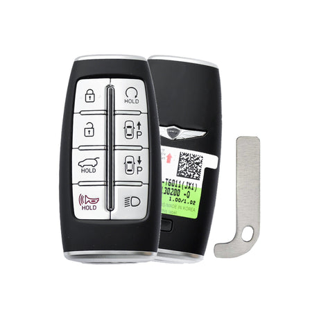 2021-2024 Genesis GV80 | 8-Button Smart Key Remote - New No Box
