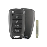 2021-2024 Hyundai Santa Cruz | 4-Button Remote Flip Key - Recase