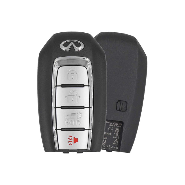 2022-2025 Infiniti QX60  4-Button Smart Key  KR5TXN1  PIN: 285E3-6SA3A  OEM OEM - front, back