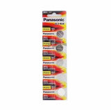 Panasonic / Philips CR2032 3V Lithium Battery 5-Pack