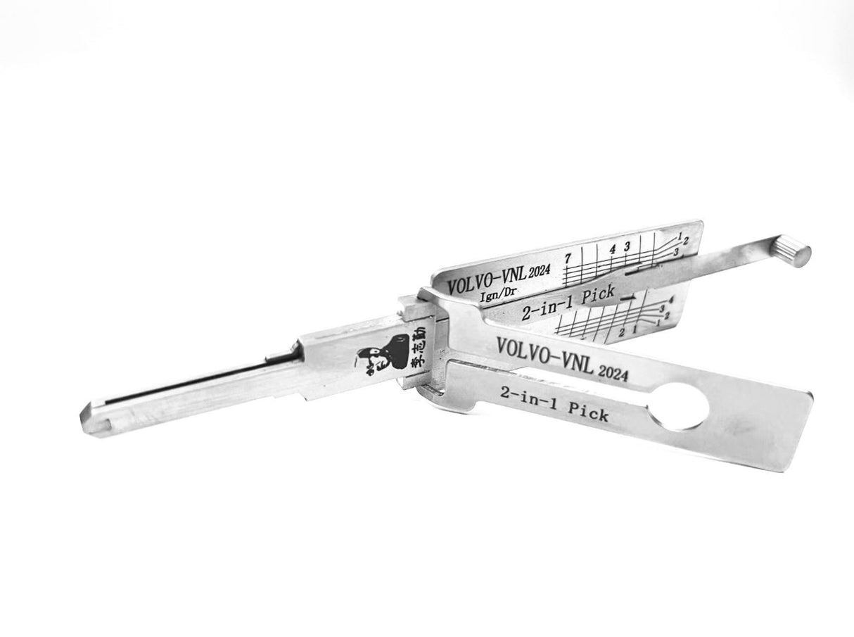 ORIGINAL LISHI - Volvo-VNL 2024 / 2-in-1 Pick & Decoder / Ignition / Door / Boot / AG
