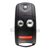 2007-2013 Acura MDX / RDX / Remote Flip Key 3B / PN: 35111-STX-325 / N5F0602A1A / AFTERMARKET
