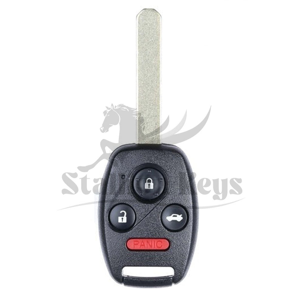 2006-2013 Honda Civic / 4-Button Remote Head Key / PN: 35111-SVA-306 / N5F-S0084A / AFTERMARKET