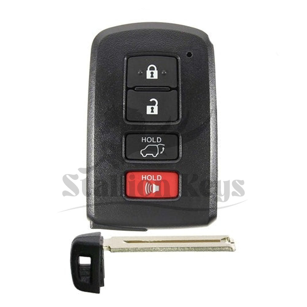 2013-2018 Toyota RAV4 / 4-Button Smart Key / PN: 89904-0R080 / HYQ14FBA / G Board 0020 / AFTERMARKET