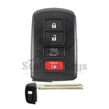 2013-2018 Toyota RAV4 / 4-Button Smart Key / PN: 89904-0R080 / HYQ14FBA / G Board 0020 / AFTERMARKET