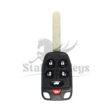 2011-2013 Honda Odyssey / 6-Button Remote Head Key / PN: 35118-TK8-A20 / N5F-A04TAA / AFTERMARKET