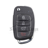 2015-2019 Hyundai Santa Fe / 4-Button Flip Key / PN: 95430-2W110 / TQ8-RKE-4F31 / HY18R / AFTERMARKET