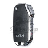 2026 Kia K4 Remote Flip Key 4B Trunk w/ Transponder / PN: 95430-GG000 / OEM NEW