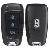 2018-2023 Hyundai Santa Fe / 3-Button Remote Flip Key / PN: 95430-S2200 / TQ8-RKE-4F41 / OEM