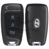 2019-2022 Hyundai Palisade / 3-Button Flip Key / PN: 95430-S8400 / TQ8-RKE-4F41 / OEM