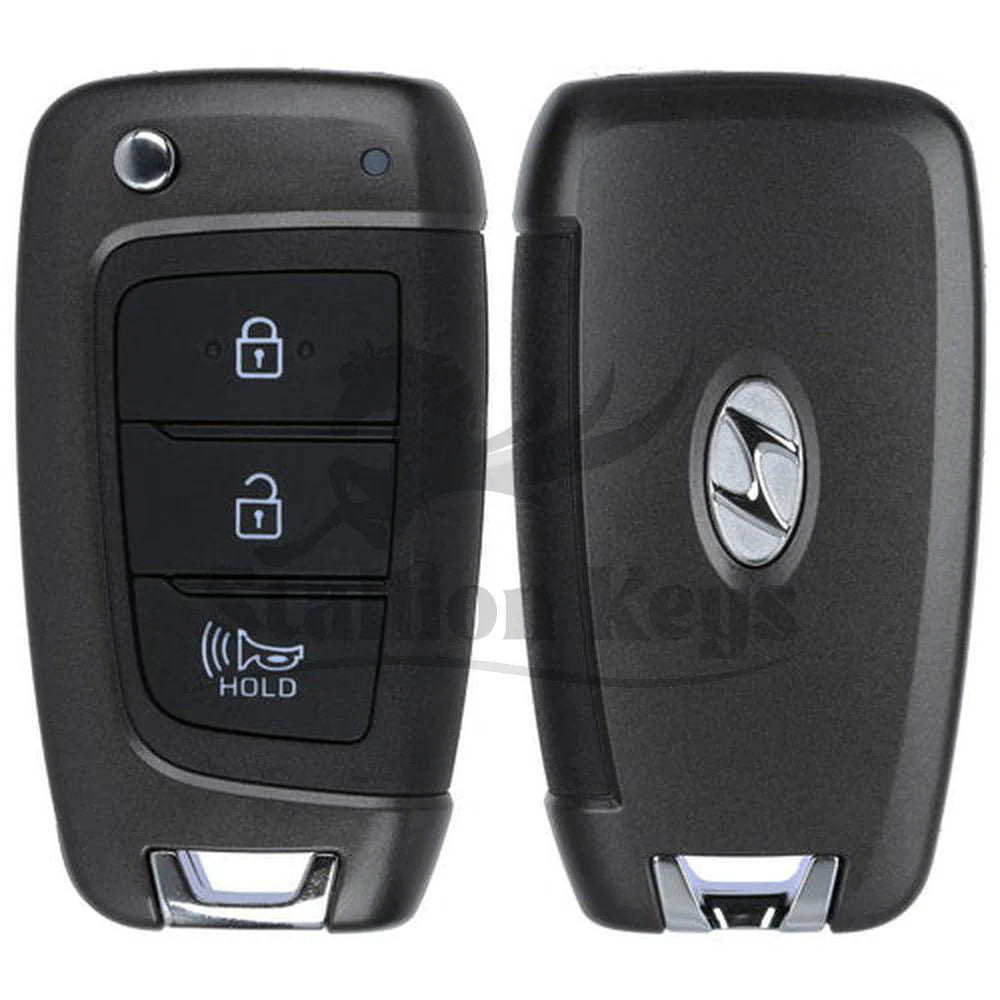 2018-2023 Hyundai Santa Fe / 3-Button Flip Key / PN: 95430-S2300 / TQ8-RKE-4F41 / OEM REFURB