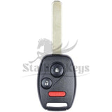 2007-2008 Honda Fit / 3-Button Remote Head Key / OUCG8D-380H-A / 8E Chip / AFTERMARKET