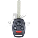 2012-2014 Honda Accord Plug In / Civic EX SI Hybrid / 4-Button Remote Head Key / PN: 35118-TR0-A00 / N5F-A05TAA / AFTERMARKET