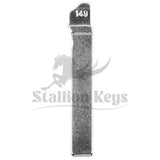 Volkswagen HU162T Flip Key Blade / AFTERMARKET