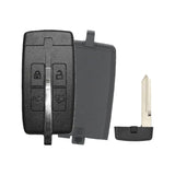 2009-2012 Ford Taurus  Lincoln MKS  MKT  4-Button Smart Key  PN: 5912477  M3N5WY8406 - Recase, no-logo shell with emergency key