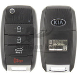 2014-2019 Kia Soul / 4-Button Flip Key / PN: 95430-B2100 / OSLOKA-875T (PS) OEM REFURB