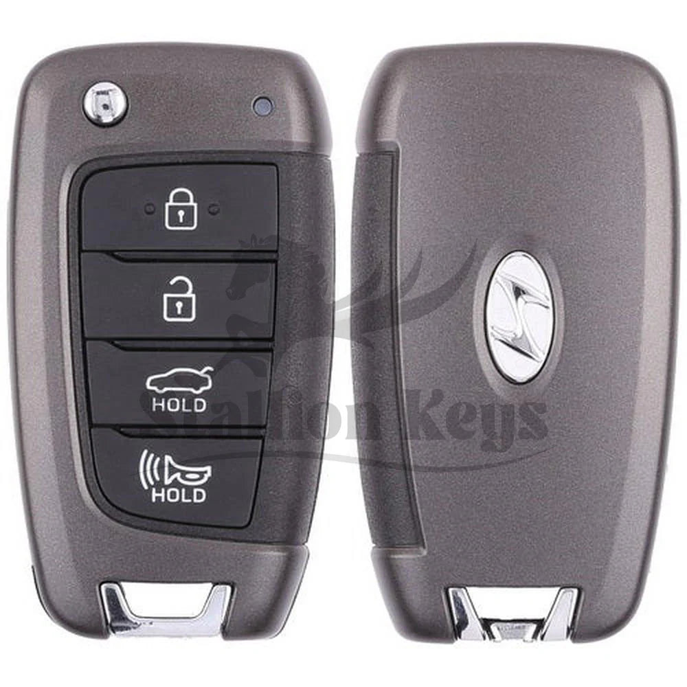 2021-2022 Hyundai Accent / 4-Button Flip Key / PN: 95430-J0800 / NYOSYEC4TX1707 / (Canada) OEM REFURB