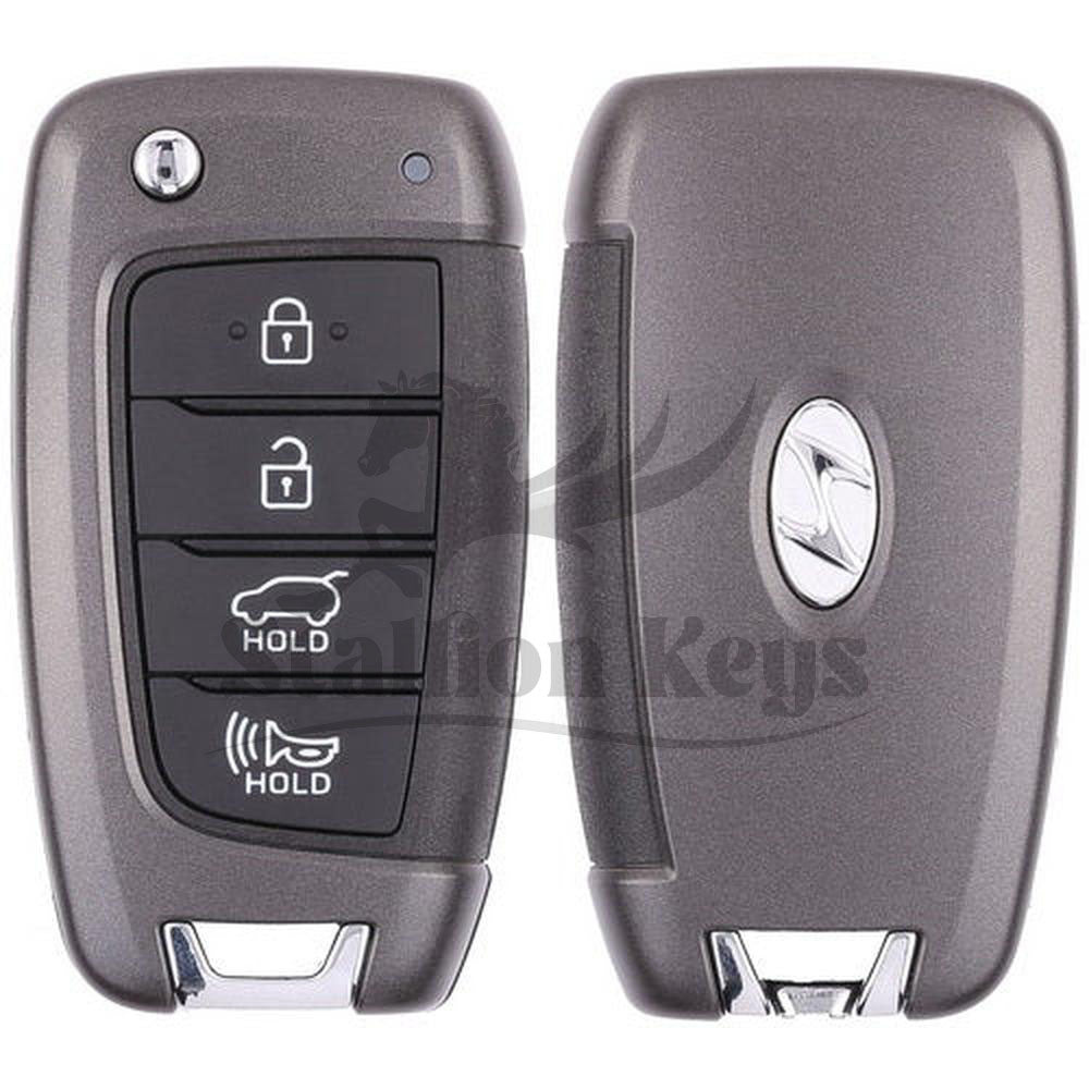 2019-2021 Hyundai Veloster / 4-Button Flip Key / PN: 95430-J3010 / SY5IGRGE04 / OEM REFURB