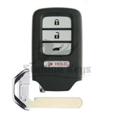 2016-2021 Honda Civic / Odyssey / Pilot / 4-Button Smart Key / PN: 72147-TG7-A01 / KR5V2X / AFTERMARKET