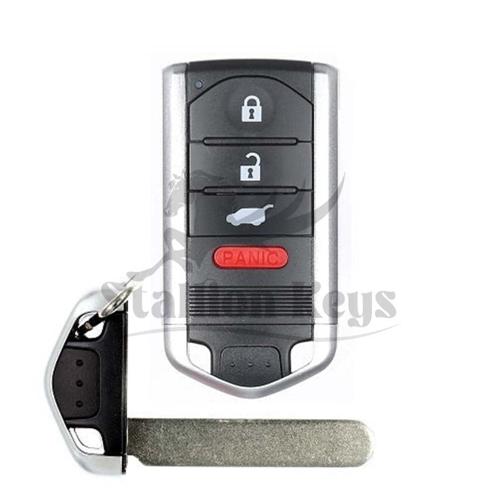 2010-2013 Acura ZDX / 4 Button Smart Key / PN: 72147-SZN-A71 / FCC: M3N5WY8145 / AFTERMARKET