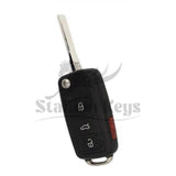 2005-2010 Audi A8 / VW Touareg / Remote Key 4 Buttons / 315 MHz / PN: 1K0 959 753N / KR55WK45031 / AFTERMARKET