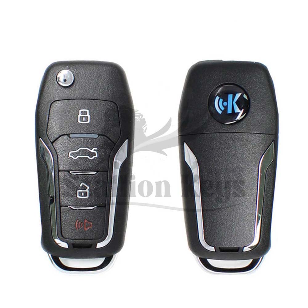 Keydiy - Universal Smart Remote W/ Proximity 3+1 Button Ford / Type ZB12-4