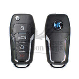 Keydiy - Universal Flip Remote Key 3+1 Buttons Ford Type NB12-4