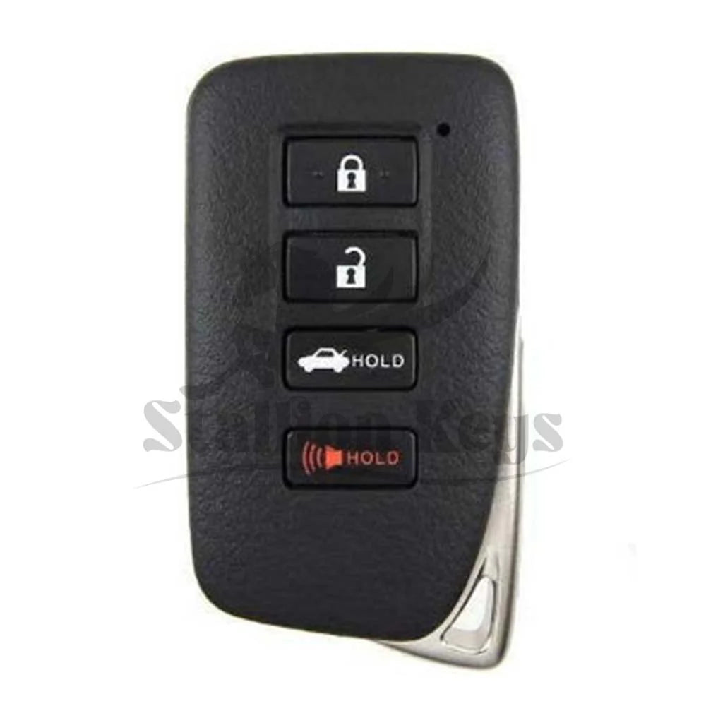 2020-2024 Lexus IS300 / IS350 / RC300 / RC350 / RCF / 4-Button Smart Key / PN: 89904-53E70 / HYQ14FLB / Board 3950 / AFTERMARKET