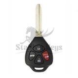 2006-2011 Toyota Camry / Corolla / 4-Button Remote Head Key / PN: 89070-06232 / HYQ12BBY / 4D 67 Chip / AFTERMARKET