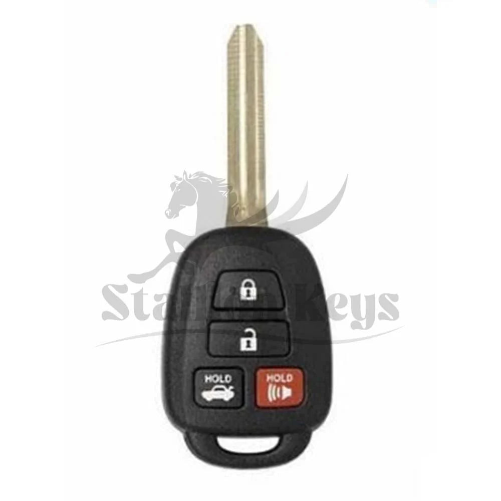 2012-2014 Toyota Camry / 4-Button Remote Head Key / PN: 89070-06420 / HYQ12BDM / G Chip / AFTERMARKET