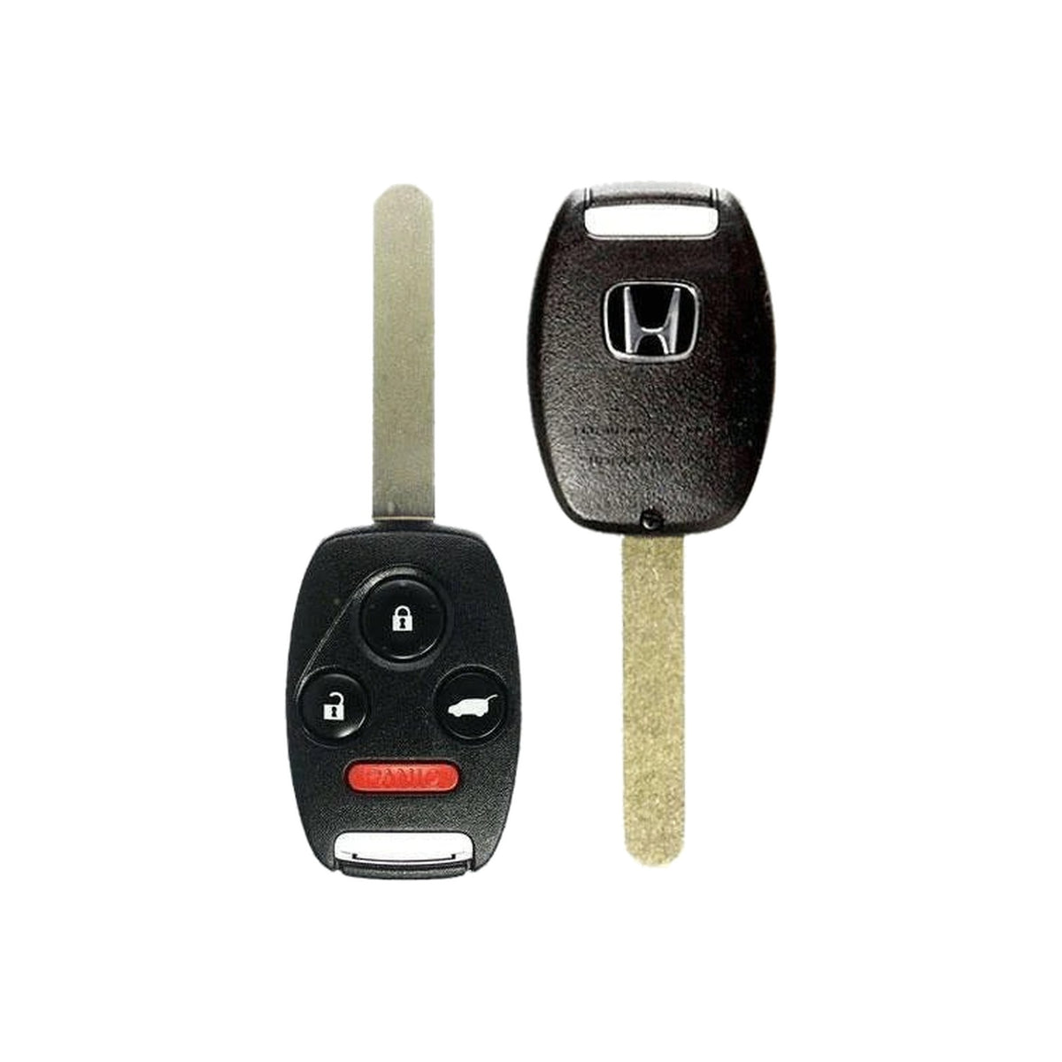 2009-2015 Honda Pilot  4-Button Remote Head Key  PN: 35118-SZA-A03  KR55WK49308 - front and back