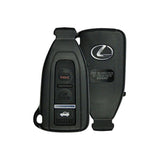 2004-2006 Lexus LS430  3-Button Smart Key  PN: 89994-50241  HYQ12BZE - front, back and emergency key