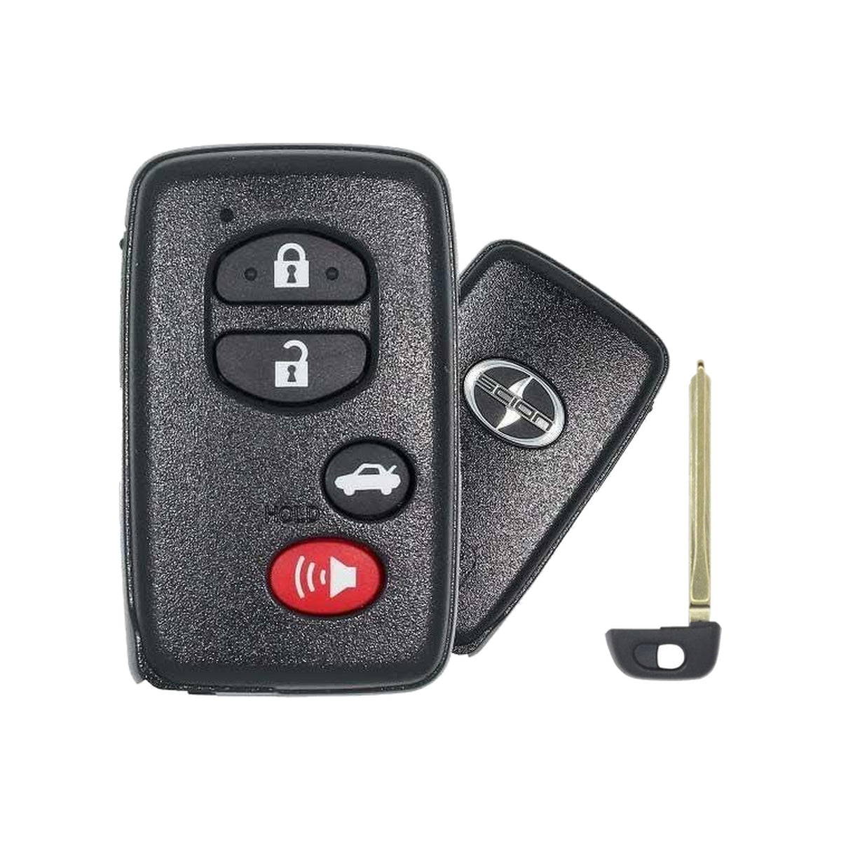 2013-2016 Scion FR-S 10 Series Limited Edition  4-Button Smart Key  PN: SU003-04643  HYQ14ACX - front, back and emergency key