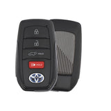 2021-2024 Toyota Venza  4-Button Smart Key  PN: 8990H-48052  HYQ14FBX (Black Logo) 8A Chip - Brand New, no emergency key