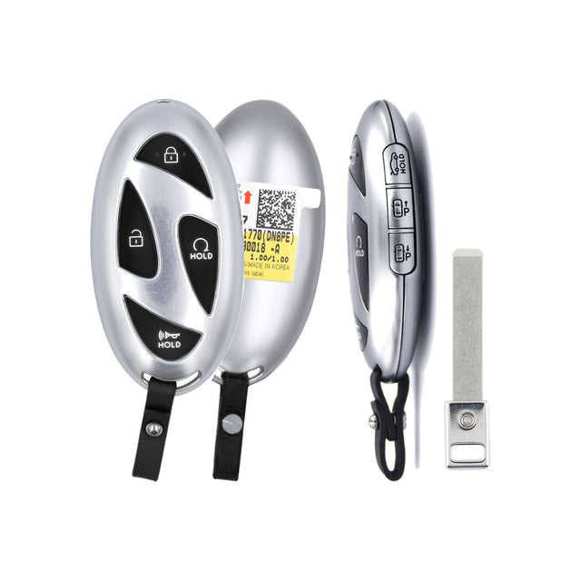 2024-2026 Hyundai Sonata  7-Button Smart Key  TQ8-FOB-4F89U44  PN: 95440-L1770 - front, back, side buttons and emergency key