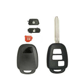 Toyota 3-Button Remote Head Key SHELL Super Strong - GTL