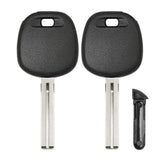 GTL - Lexus Toyota TOY48/KK10 Transponder Key Shell Short Blade (2Pack)