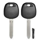 Subaru Transponder Key Shell | TOY43R | 2-Pack
