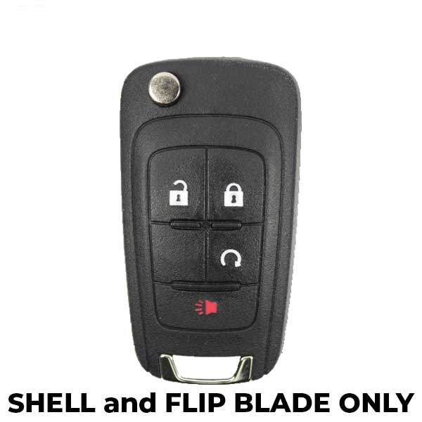 2010-2019 Chevrolet 4B Flip Key SHELL for OHT01060512