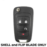 2010-2019 Chevrolet 4B Flip Key SHELL for OHT01060512