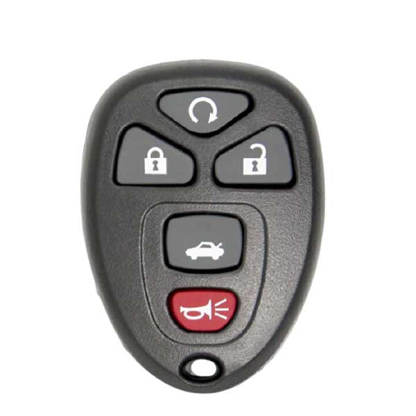 2006-2014 GM 5-Button Keyless Entry Remote | OUC60270 | OUC60221 | Aftermarket