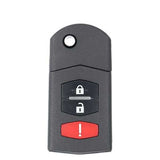 2006-2015 Mazda 2 / 3 / 5 / CX-7 / CX-9 / 3-Button Flip Key / PN: CC43-67-5RYC / BGBX1T478SKE125-01 / AFTERMARKET