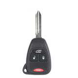 2004-2017 Chrysler / Dodge / Jeep / 4-Button Remote Head Key / PN: AX00010690 / OHT692427AA / AFTERMARKET