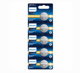 Philips CR1616 3V Lithium Battery 5-Pack