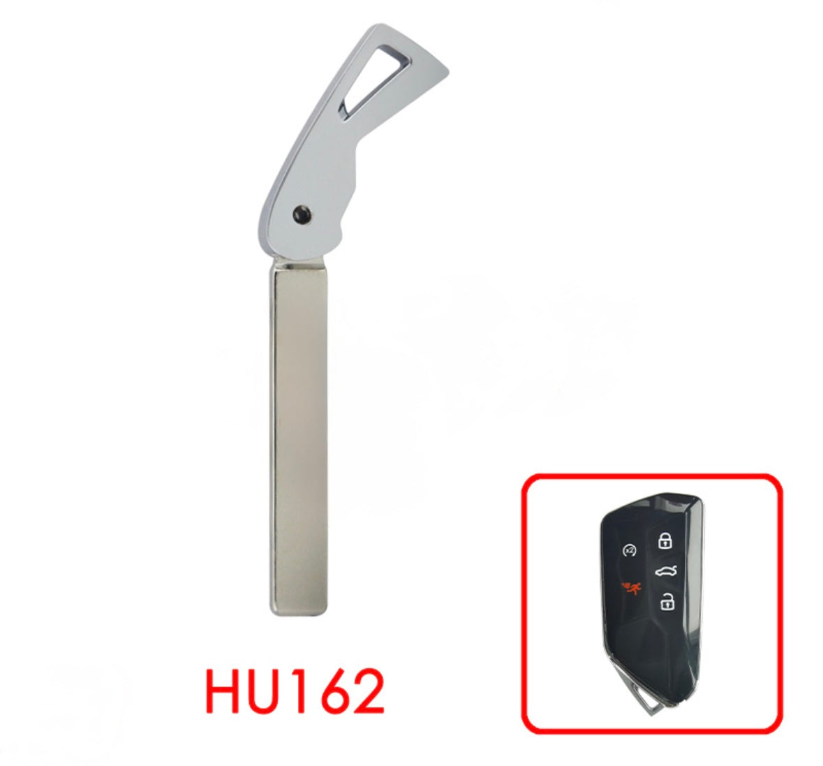 2024-2025 Volkswagen Atlas Emergency Key / HU162 / AFTERMARKET