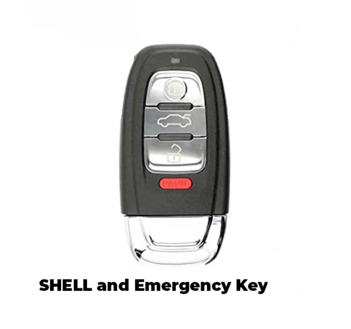 2008-2012 Audi / 4-Button Smart Key SHELL for IYZFBSB802 / AFTERMARKET