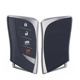 2018-2020 Lexus ES / LS / 4-Button Smart Key / PN: 8990H-33020 / HYQ14FBF / Board 0440 / AFTERMARKET
