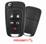 2010-2019 Buick | Chevrolet | 5-Button Flip Key | PN: 5912559 | OHT05918179 | PEPS | OEM